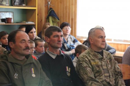 У Кривицьку школу на зустріч з учнями  були запрошені воїни АТО